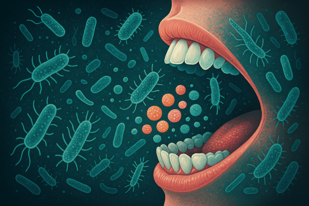 Bacterias bucales modificando la percepción del azúcar