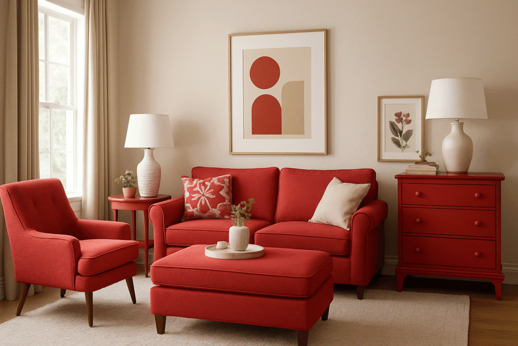 La influencia del color rojo en la energía y el comportamiento.