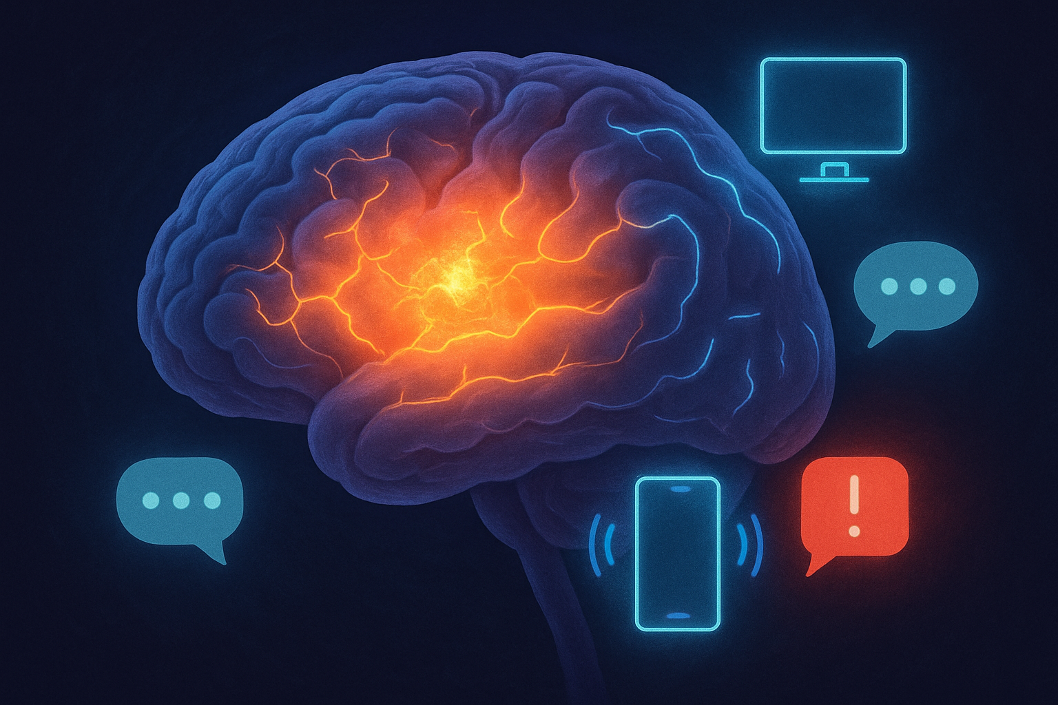 El cerebro y la capacidad de concentración.