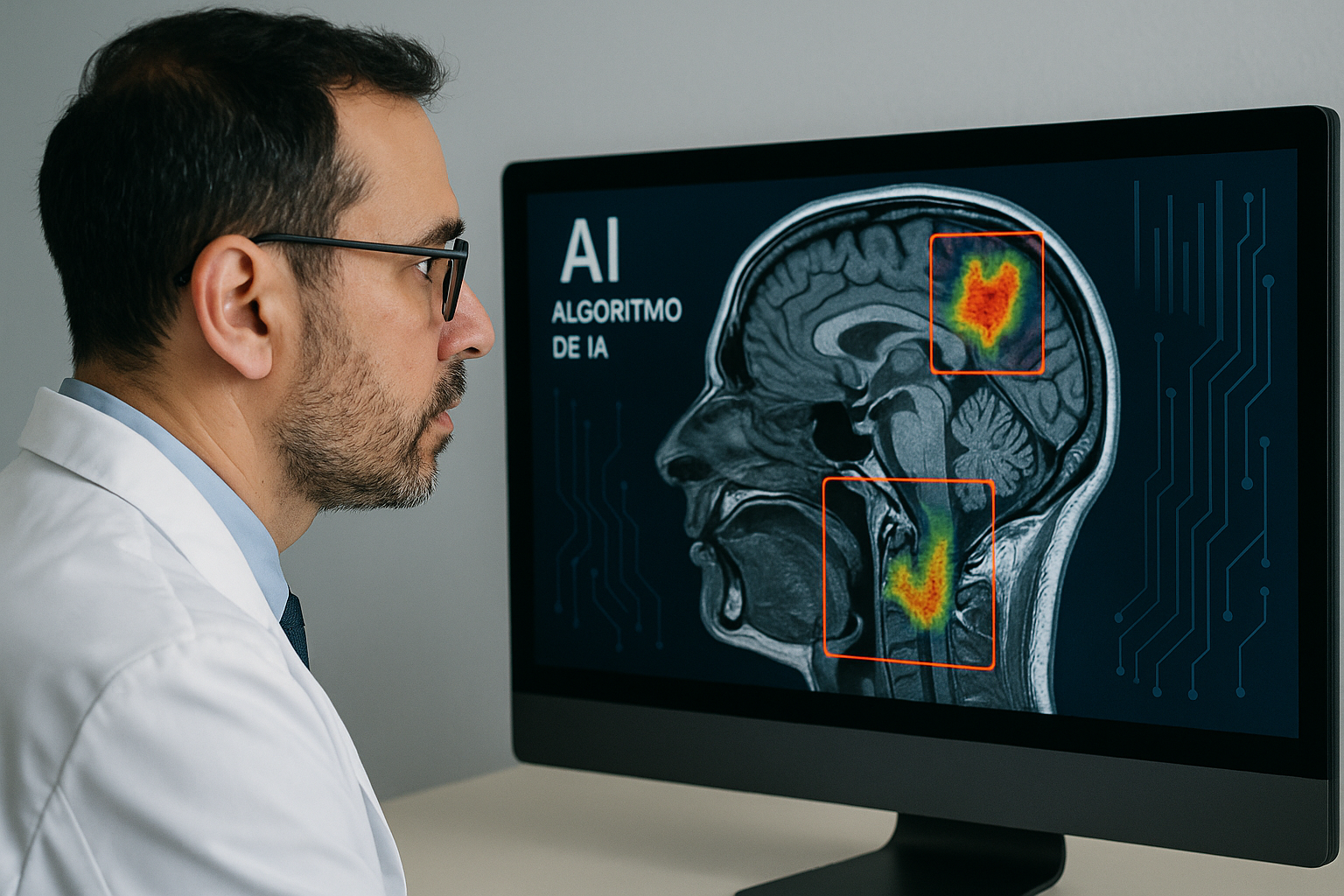 IA y diagnóstico médico.