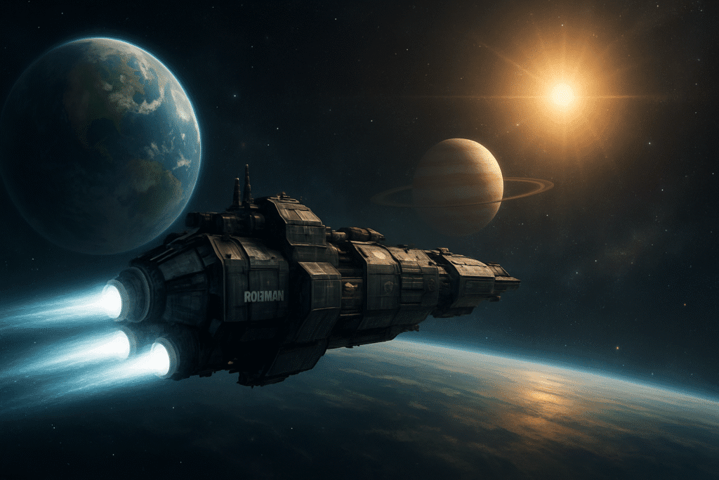 Nave espacial en The Expanse.