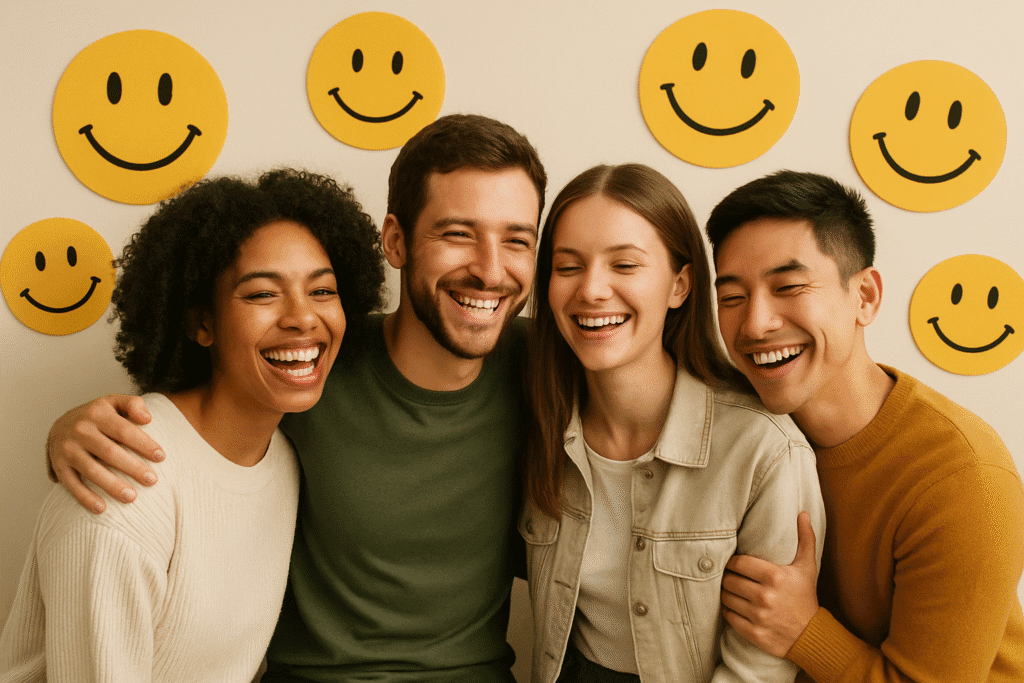 Rodearse de personas positivas para mejorar la autoestima.