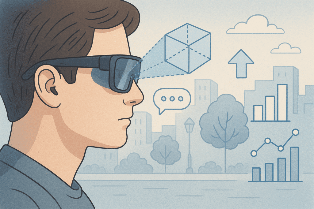 Funcionamiento de las gafas AR