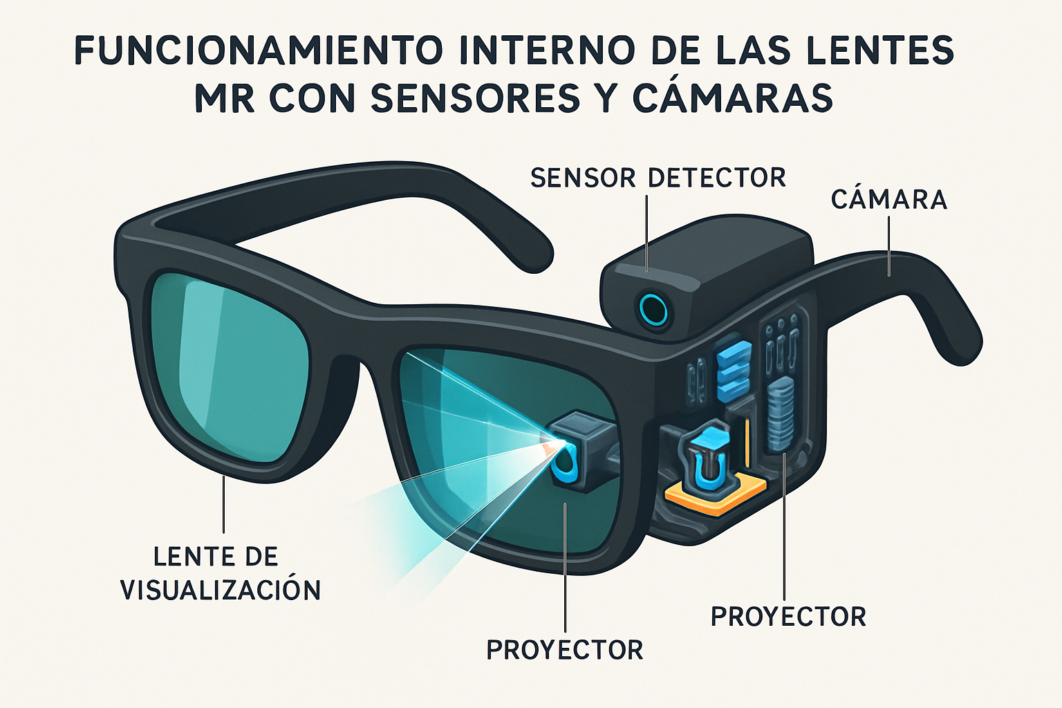 Funcionamiento de las lentes MR