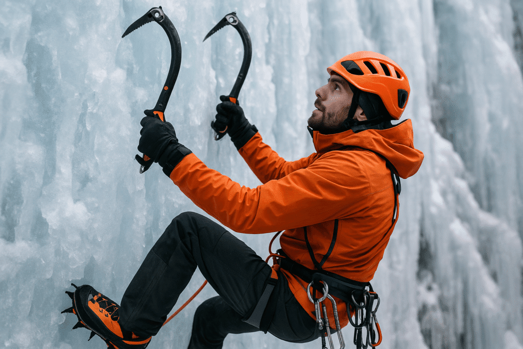 Innovaciones en equipo de ice climbing