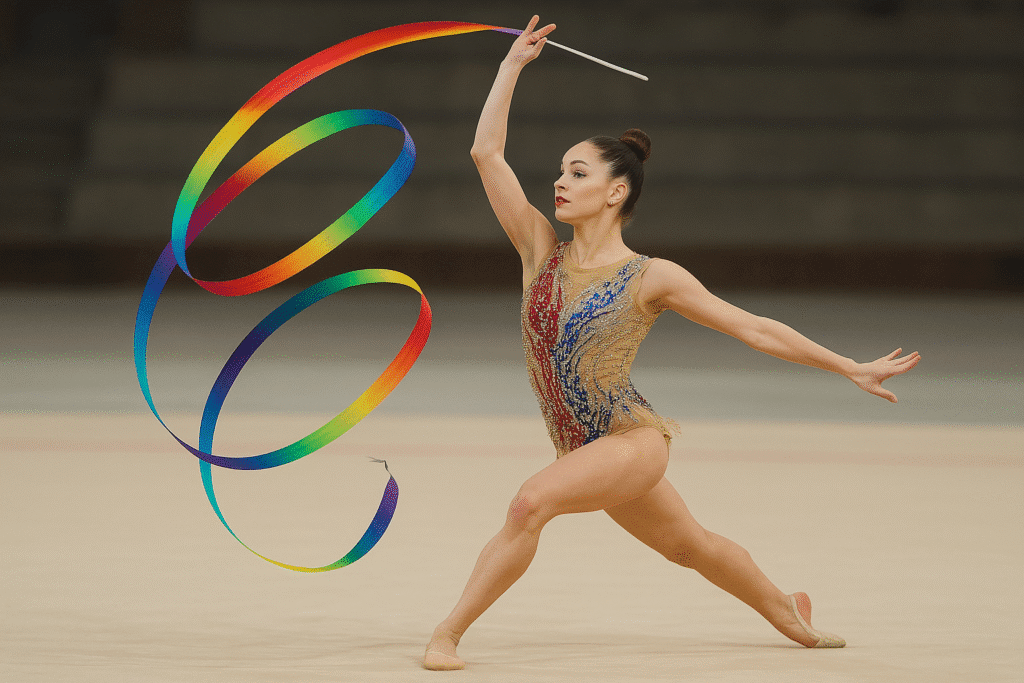 Lanzamiento de cinta con patrón perfecto