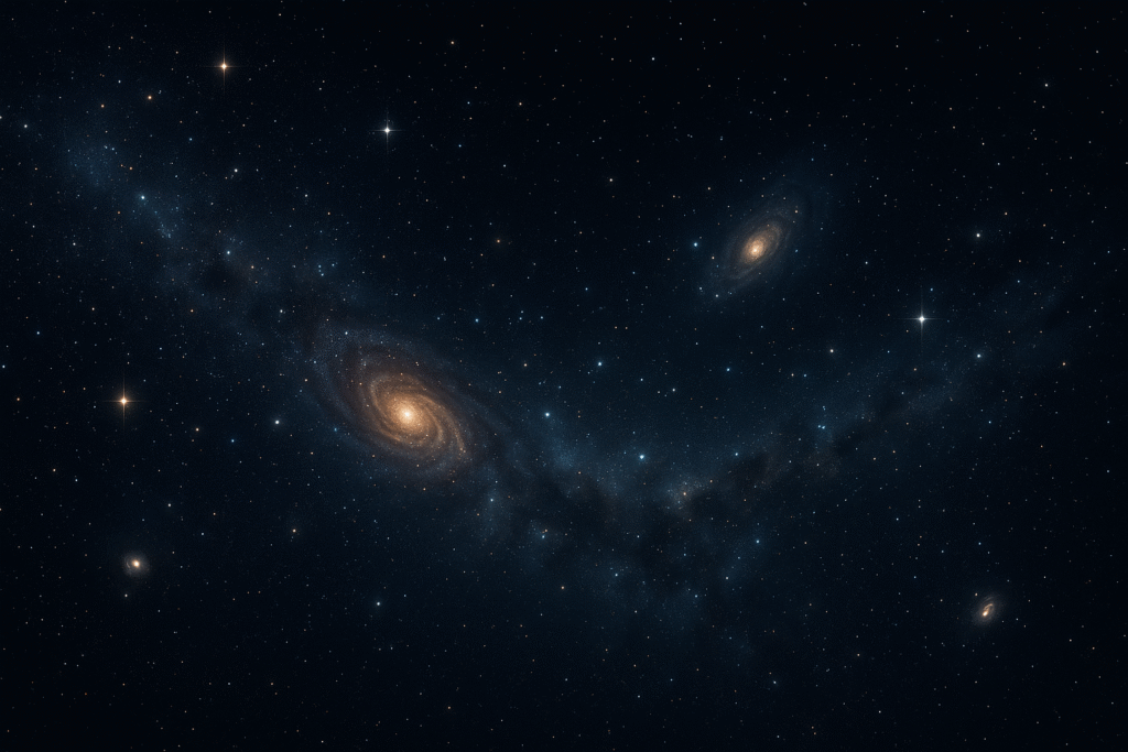 vista del espacio profundo desde L2