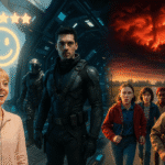 Una imagen oscura y tecnológica, representando la atmósfera de Black Mirror.