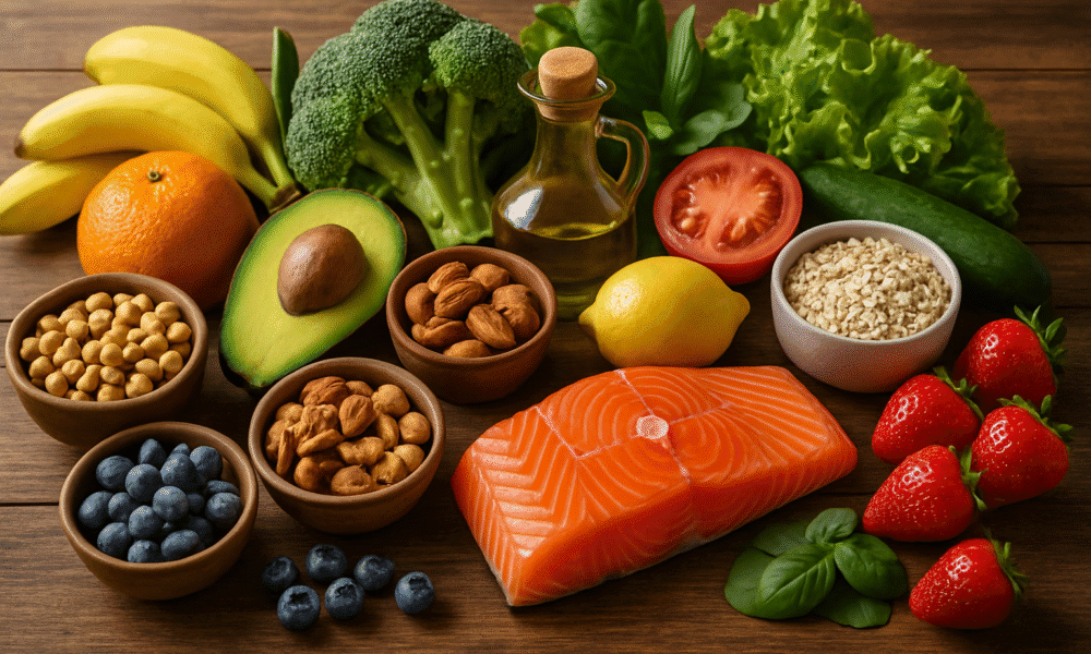 Alimentos que mejoran el estado de ánimo.