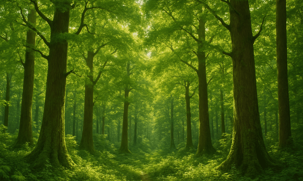 Bosques en la lucha contra el cambio climático.