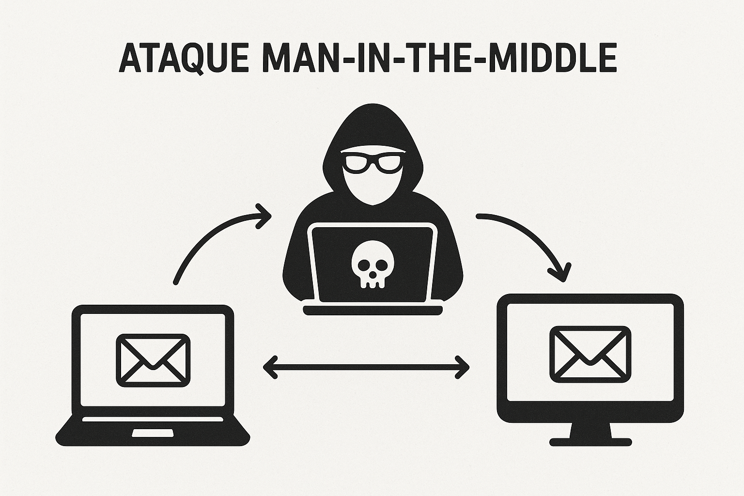 Ataque Man-in-the-Middle en acción